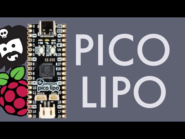 First Look at the Pimoroni Pico LiPo - An Improved Raspberry Pi Pico?