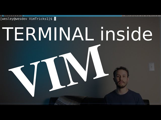 VIM TRICKS Episode 1 - TERMINAL