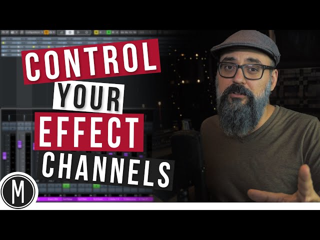 How to control your EFFECT CHANNELS with a VCA FADER