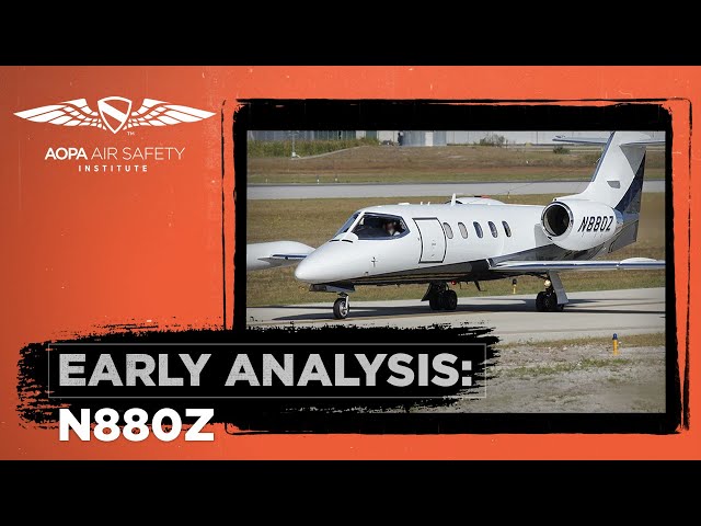 Early Analysis: N880Z – Learjet 35A Crash December 27, 2021 El Cajon San Diego, CA