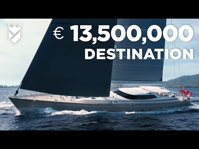 134' ALLOY YACHT "DESTINATION". IS THIS YOUR PERFECT WORLD CRUISER?