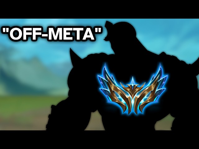 How I Reached 1000 LP Challenger with an "Off-Meta" Pick in League of Legends