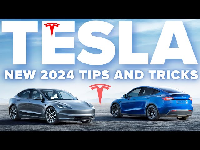 NEW 2024 Tesla Tips & Tricks For Model Y & 3 | Tesla's Best Features