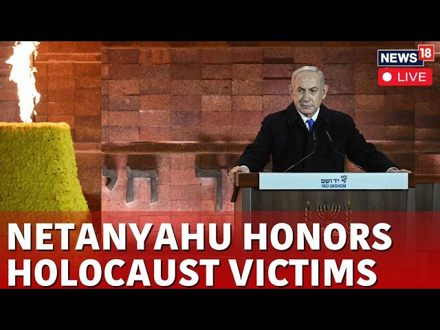 Israel Marks Holocaust Remembrance Day With Wreath Laying, Yad Vashem Ceremony | Netanyahu | N18L