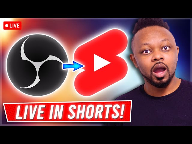 How to Live Stream to YouTube SHORTS FEED using OBS | Vertical LIVE