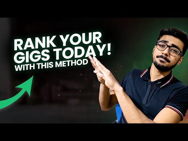 How To Rank Your Fiverr Gig on 1st Page | Get More Orders | HBA Services