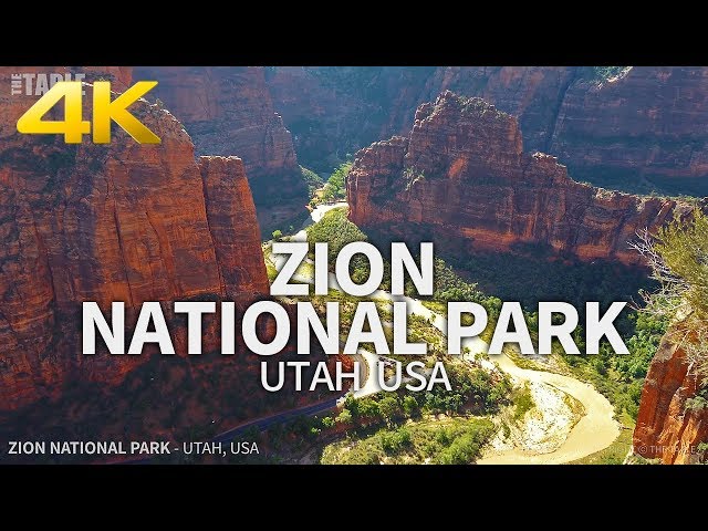 ZION NATIONAL PARK - Utah, USA, Travel, 4K UHD