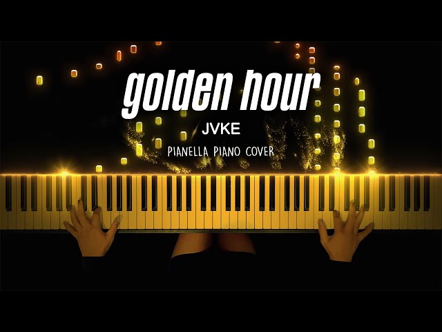 JVKE - golden hour | Piano Cover by Pianella Piano