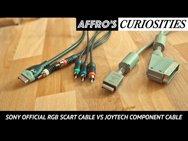 RGB SCART Vs Component Cable For PS2 Games - Affro's Curiosities