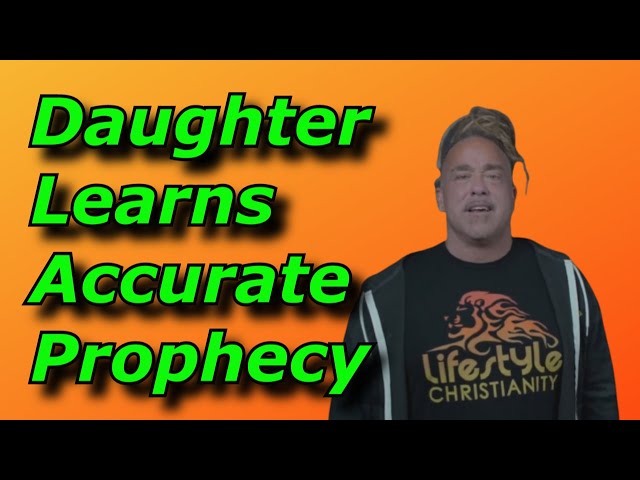 Todd White's Daughter LEARNS to Prophecy 100% Accurate
