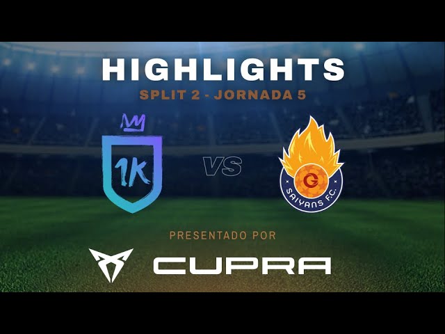 1K FC de IKER CASILLAS VS Saiyans FC de THEGREFG | Resumen partido (7-10)