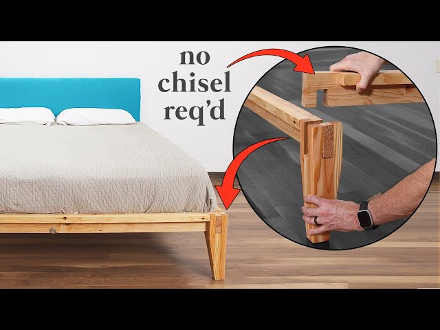 DIY Castle Joint Platform Bed made w/ 2x4's Buy vs. DIY