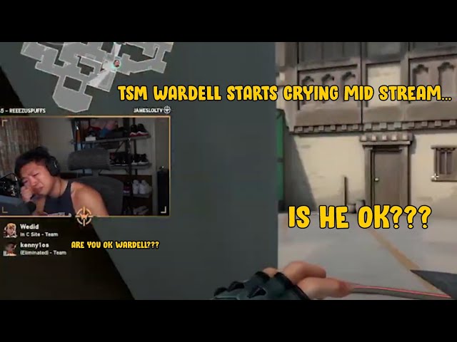 TSM WARDELL starts *CRYING* ON STREAM in front of THOUSANDS (Valorant BEST MOMENTS and FUNNY FAILS)