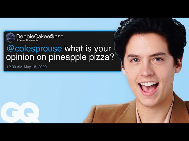 Cole Sprouse Replies to Fans on the Internet | Actually Me | GQ