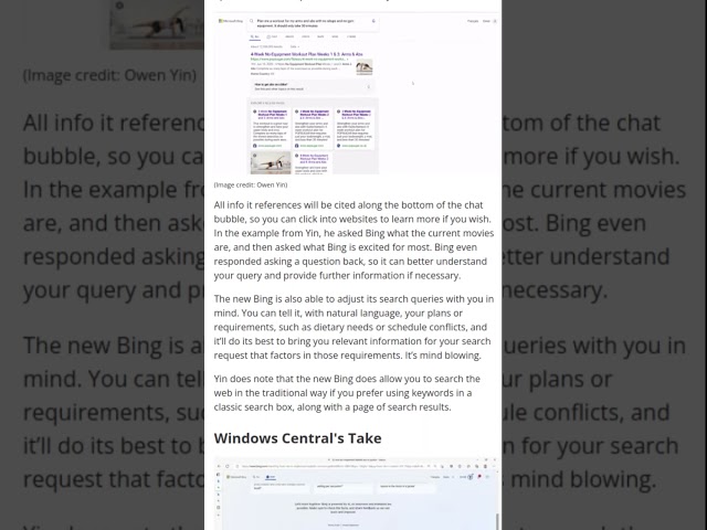 Leak zeigt erstmals Bing Suchmaschine mit ChatGPT 4 Künstlicher Intelligenz: "Das neue Bing"