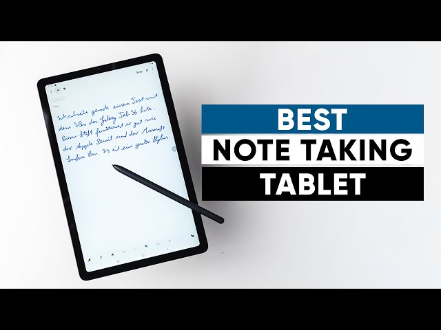 Top 5 Best Notes Taking Tablet