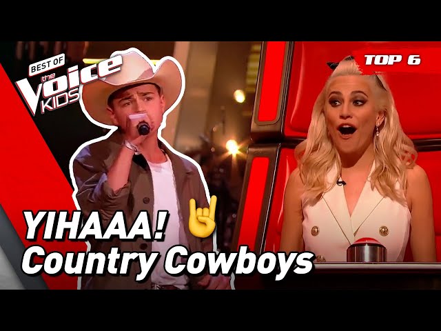 Country Blind Auditions on The Voice Kids | Top 6