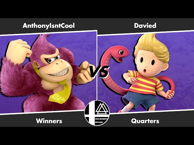 Movement Smash # 169: AnthonyIsntCool (Donkey Kong) vs Daveid (Lucas)