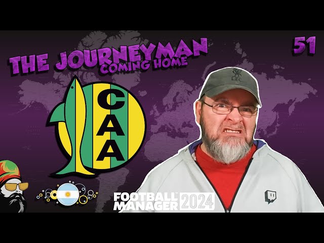 Final Chance -  The FM24 Journeyman - C3 EP51 - Aldosivi - Argentina