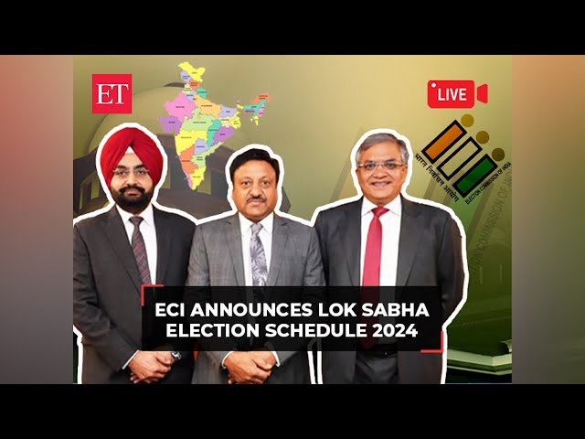 Election Commission of India announces poll dates for Lok Sabha Elections 2024 | Live