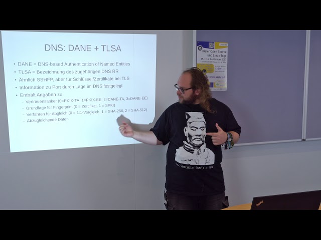 Websites sicher hosten mit DNSSEC, DANE, TLS. HTTPS u.v.m. [Kielux 2017]