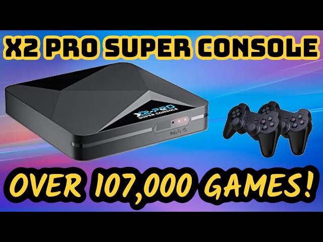 KINHANK X2 Pro Super Console Has Over 107K Games Ready To Play!