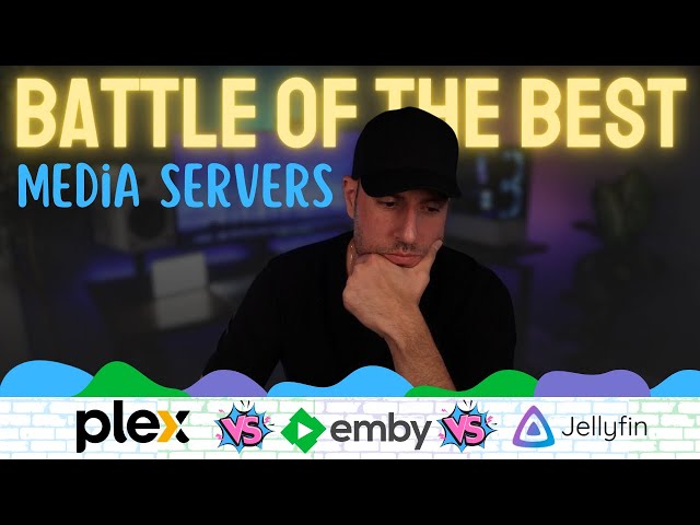 BEST Synology Media Servers? Plex vs. Emby vs. Jellyfin