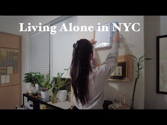 Living Alone Diaries | redecorating my apartment, getting ready for school & good habits
