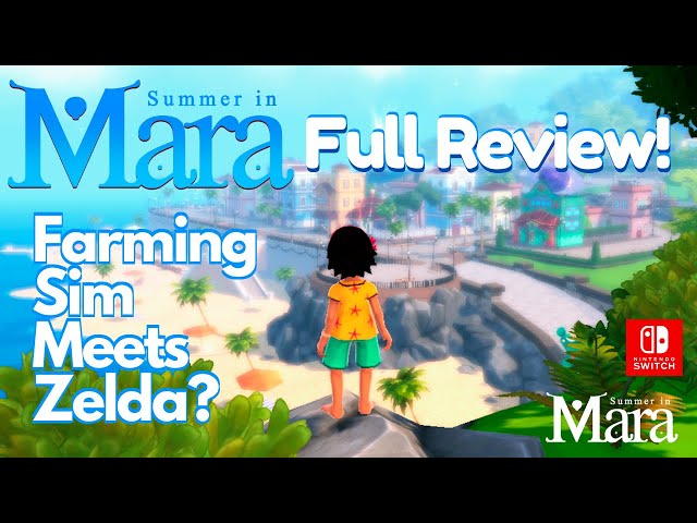 Summer in Mara Full Review - Zelda meets Animal Crossing and Stardew Valley (Nintendo Switch, PC)