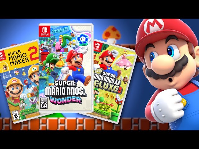 Which 2D Mario Game Should You Buy? 🍄 - Super Mario Games for Nintendo Switch! | ChaseYama