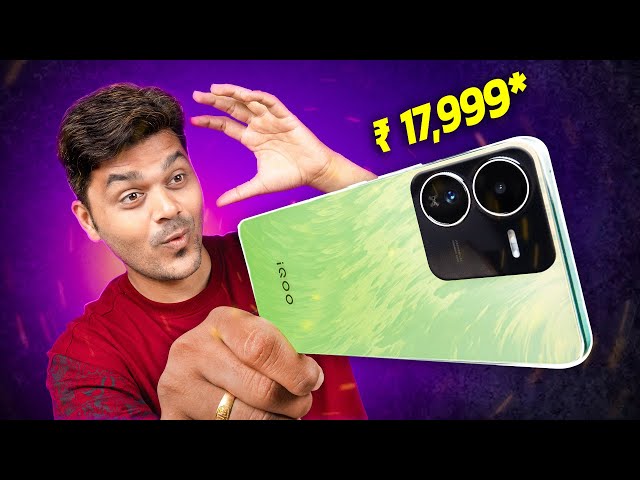 Best Phone Under Rs.17,999 ? 🔥 iQOO Z9 Unboxing & First Impression