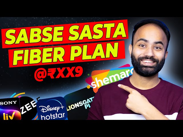 BSNL Fiber New Plans With and Without OTT 2024 [Best Plan For You?]