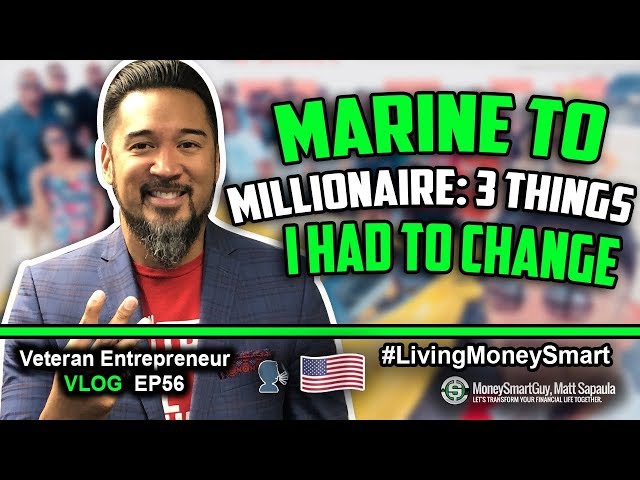 Make a Million Dollars After the Marines | #LivingMoneySmart a #Vetrepreneur VLOG EP56