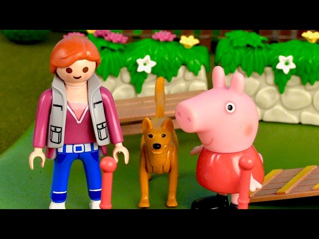 Peppa Pig Toys in English Dog Park New 2017