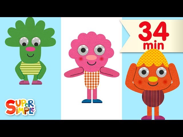 Head Shoulders Knees And Toes | + More Kids Songs | Featuring Noodle & Pals