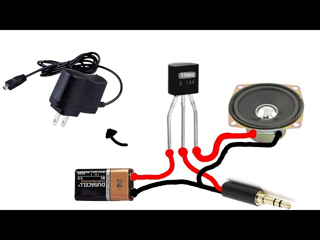 मेबाईल चार्जार से Amplifier Circuit केयसे बानाये | By Et Electronics & Electric