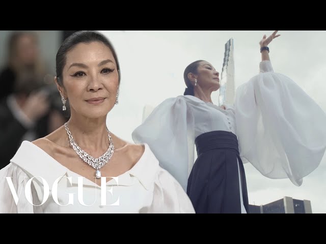 Michelle Yeoh Gets Ready for the Met Gala | Vogue
