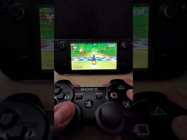 Mario Kart 8 on 4+ Controllers.