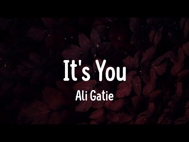 Ali Gatie - It's You | Playlist | Sia - Unstoppable, Night Changes, Unstoppable