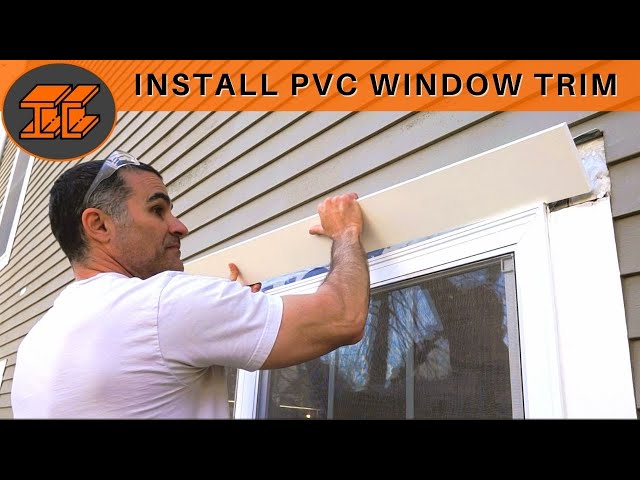 Replace Your Rotted Wood Window Trim with PVC Vinyl Trim Boards