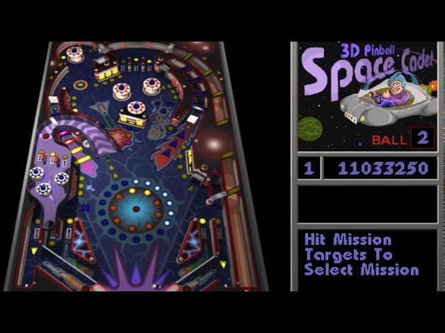 3D Pinball Space Cadet (with music) - 23 million - New High Score!