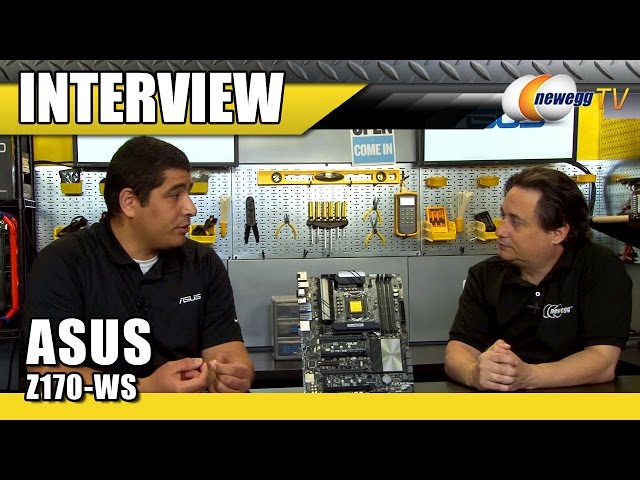 ASUS Z170-WS Motherboard Interview - Newegg TV