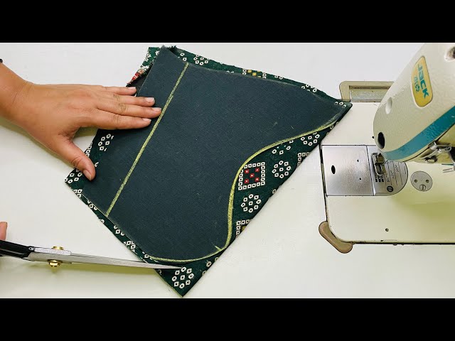 Blouse Sleeves Design Cutting and Stitching Without Paper Pasting | Astin Design | Baju Design