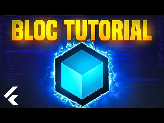 Flutter Bloc Tutorial For Beginners | BLoC Architecture/Pattern & State Management Explained