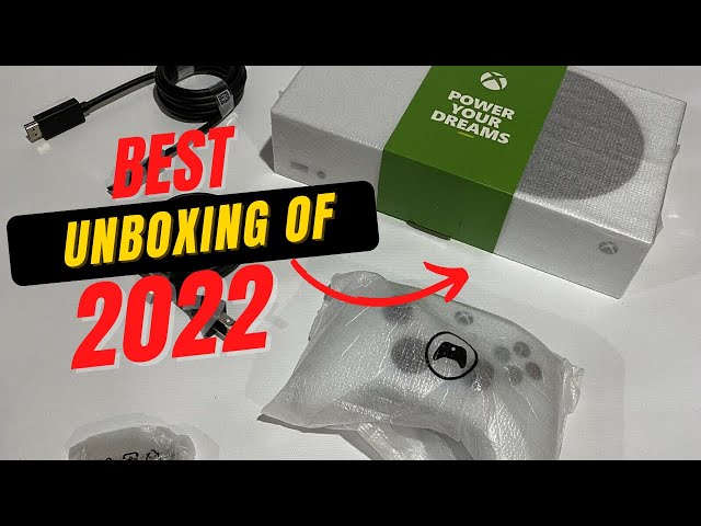 UNBOXING and SETTING UP an Xbox Series S in 2022 - Best Console Money Can Buy