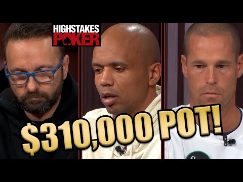 INSANE $310,000 Pot vs Phil Ivey and Patrick - HIGH STAKES POKER TAKES with Daniel Negreanu 10
