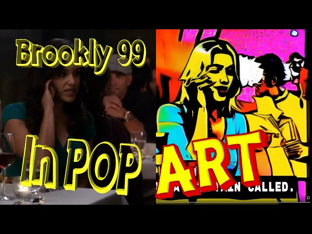 Brookly 99 In POP ART #comedy #brooklyn99  #popart