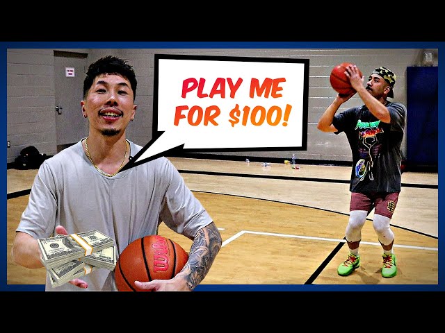 HE IS UNREAL!! Beat Me in 1v1 for $100 Challenge!