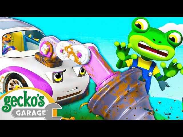 Sly and The Mole | Gecko's Garage | Cartoons For Kids | Toddler Fun Learning