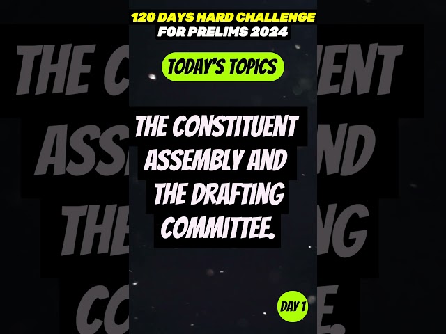 UPSC PRELIMS 2024 120 DAYS CHALLENGE Day 1
